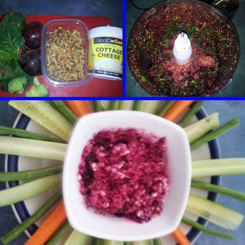 Deb from Shedfit shares her healthy Beetroot & Walnut Dip recipe
